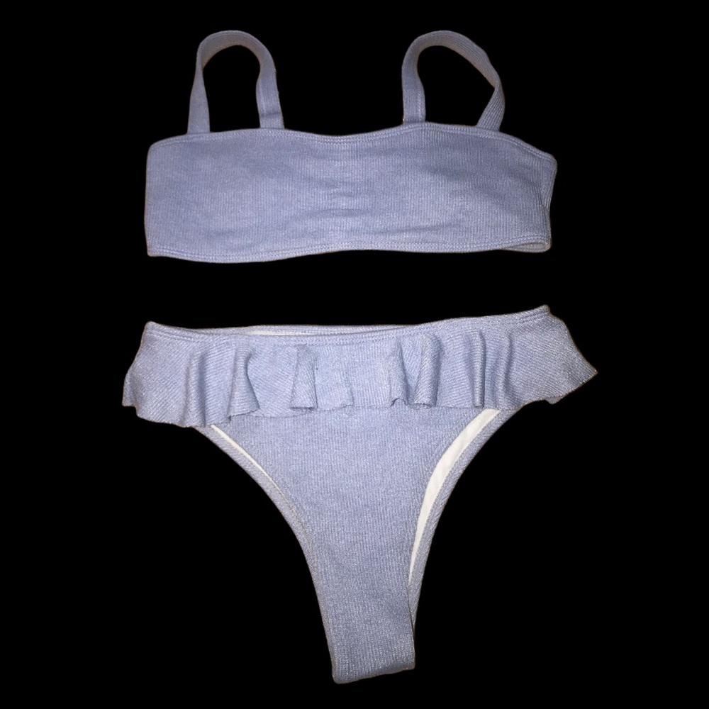 Shein Blue Swimsuit